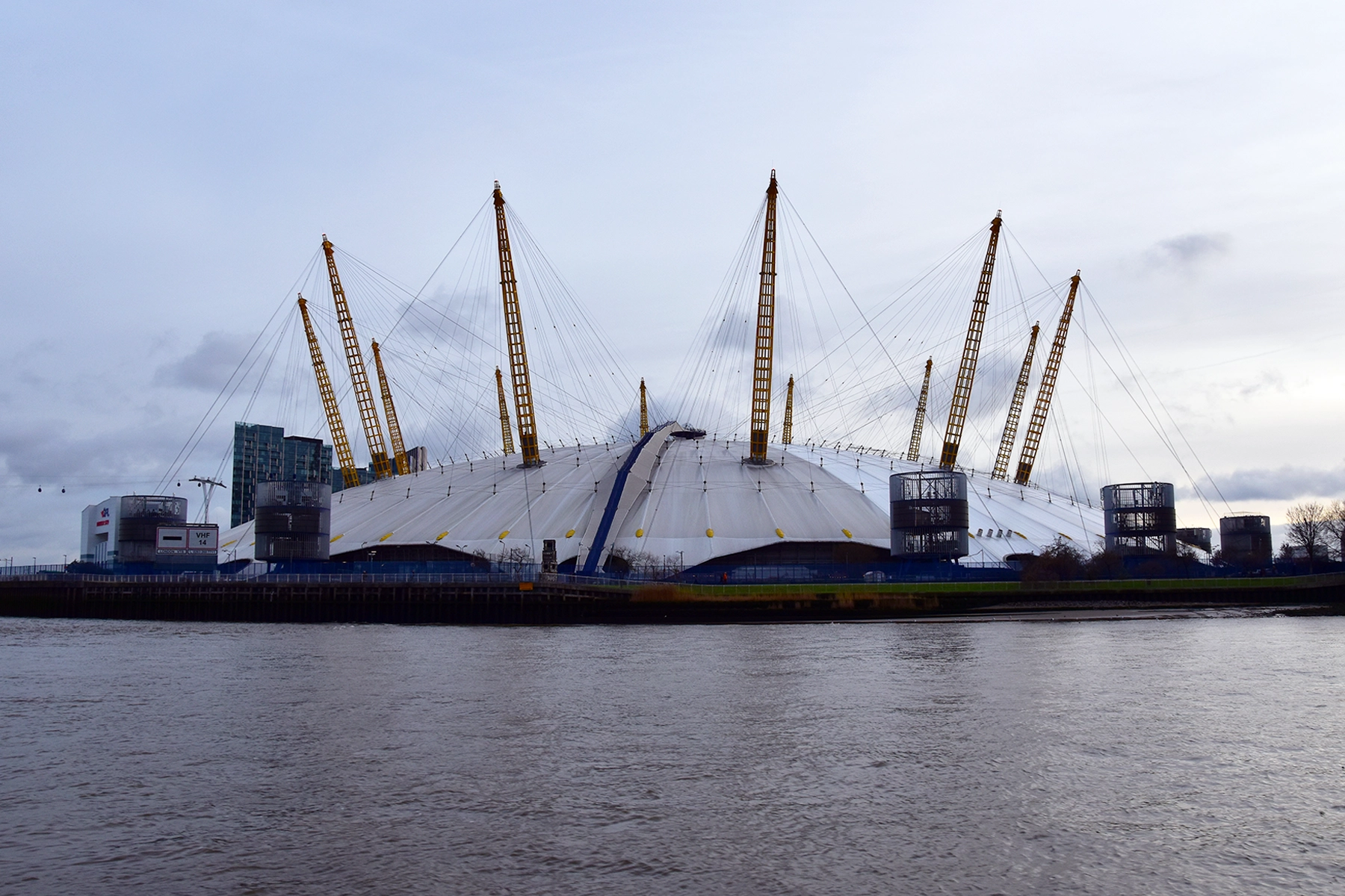 De O2 Arena in Londen