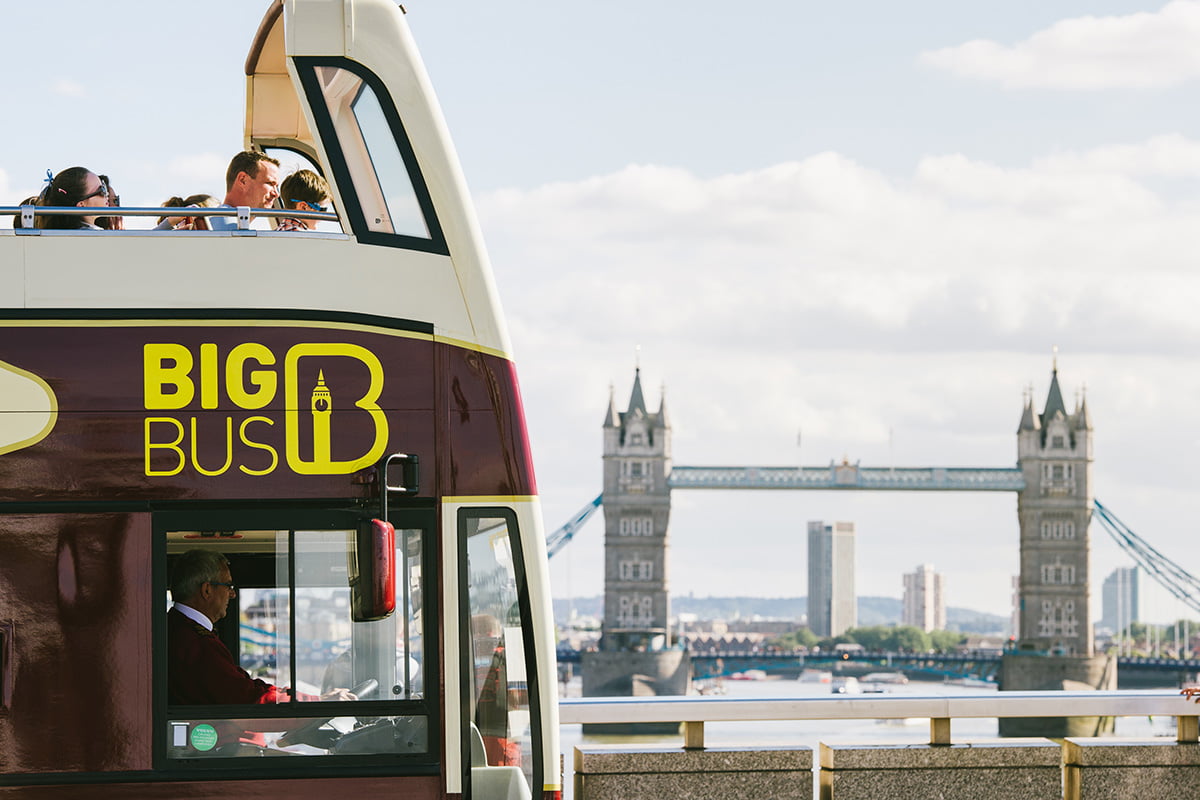 Big Bus Tours Londen - hop on hop off bussen Londen