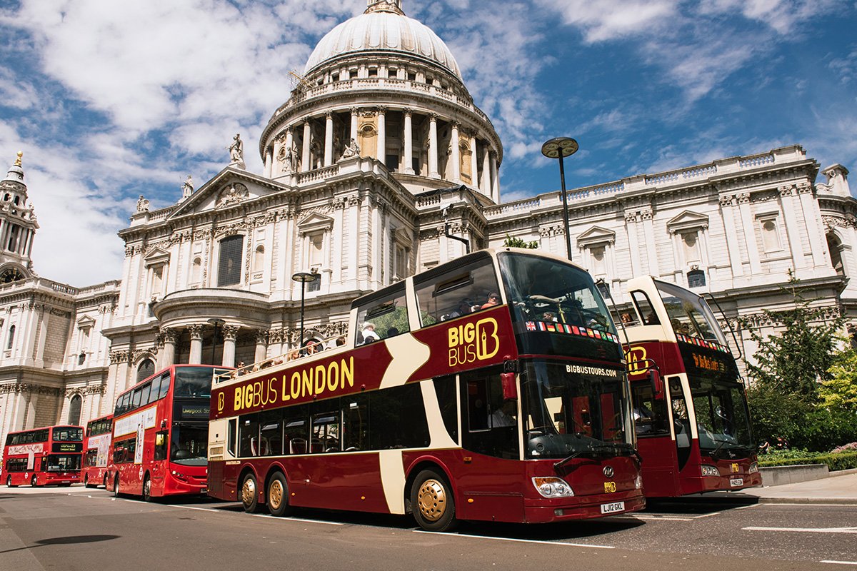 Big Bus Tours Londen - hop on hop off bussen Londen