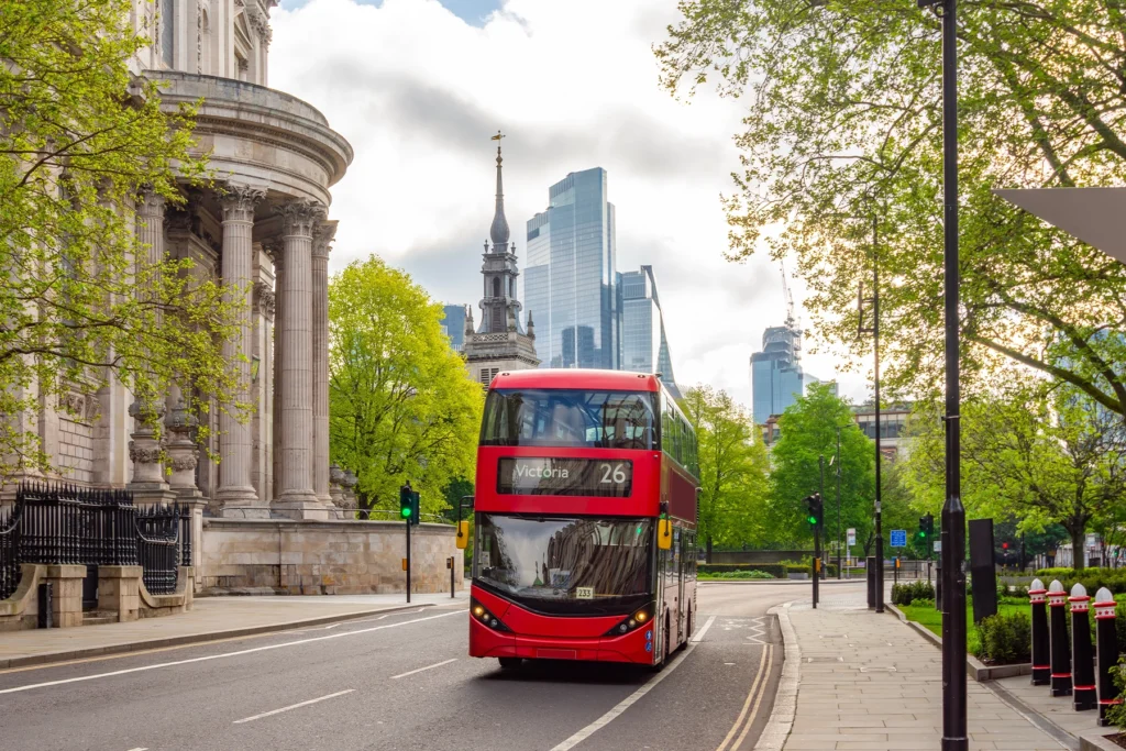 Bus in Londen