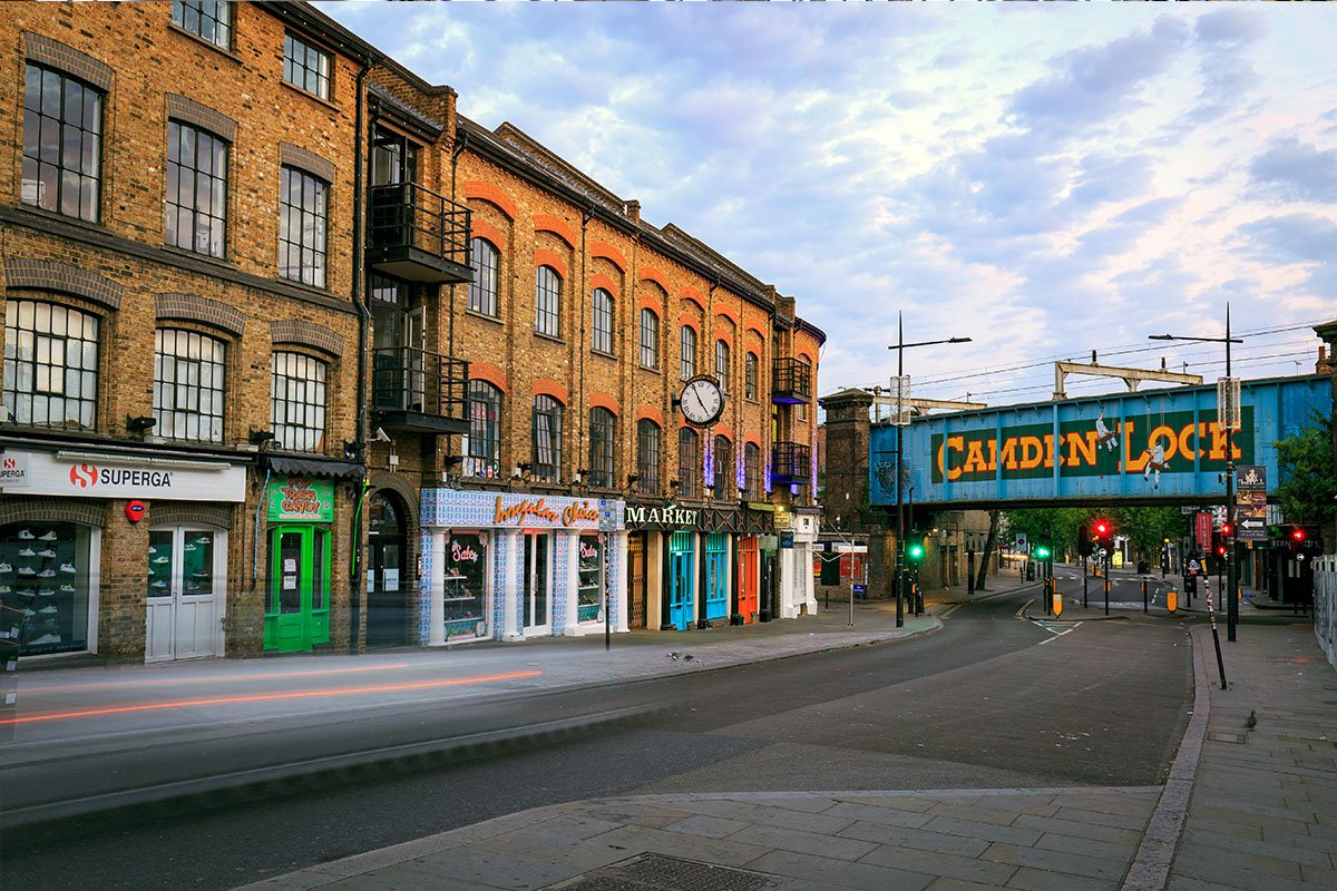Camden Market in Londen