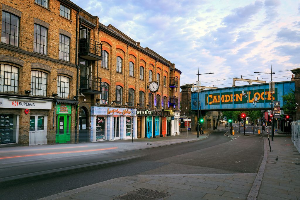 Camden town in Londen