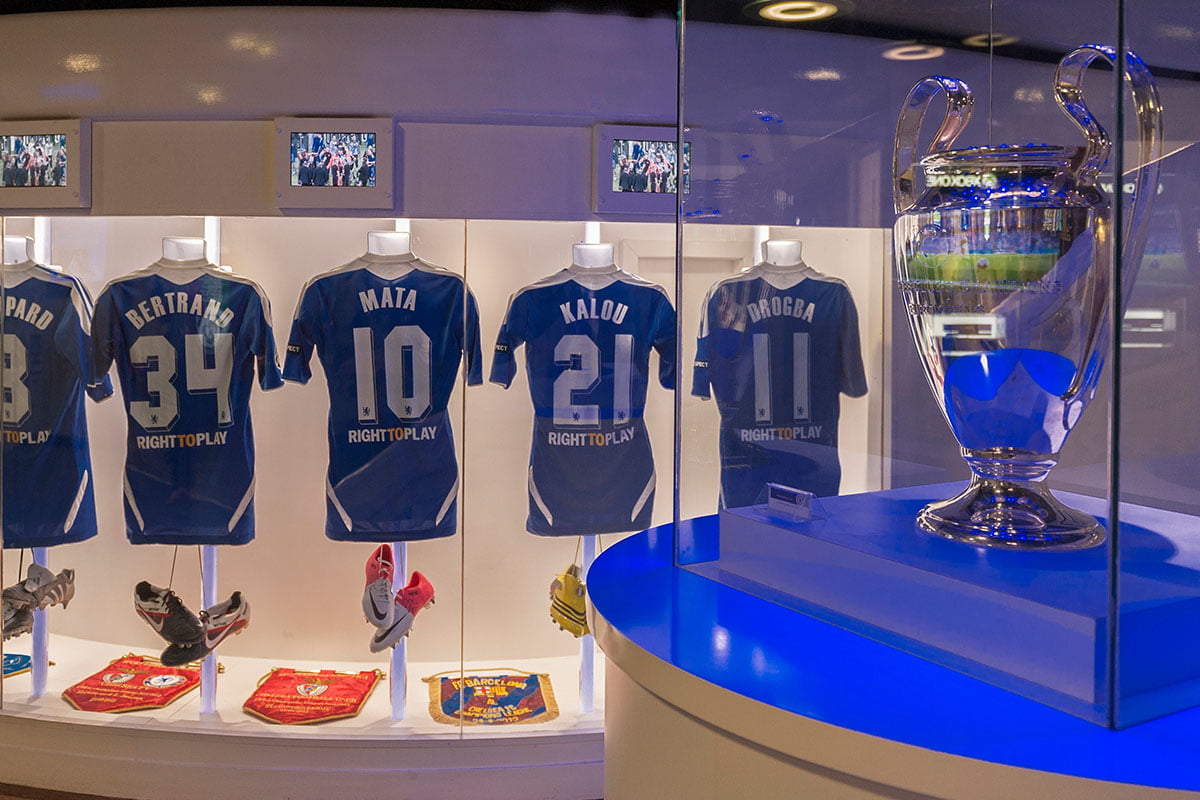 Bezoek het Chelsea stadion in Londen