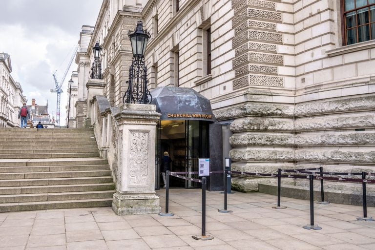 De Churchill war room in Londen
