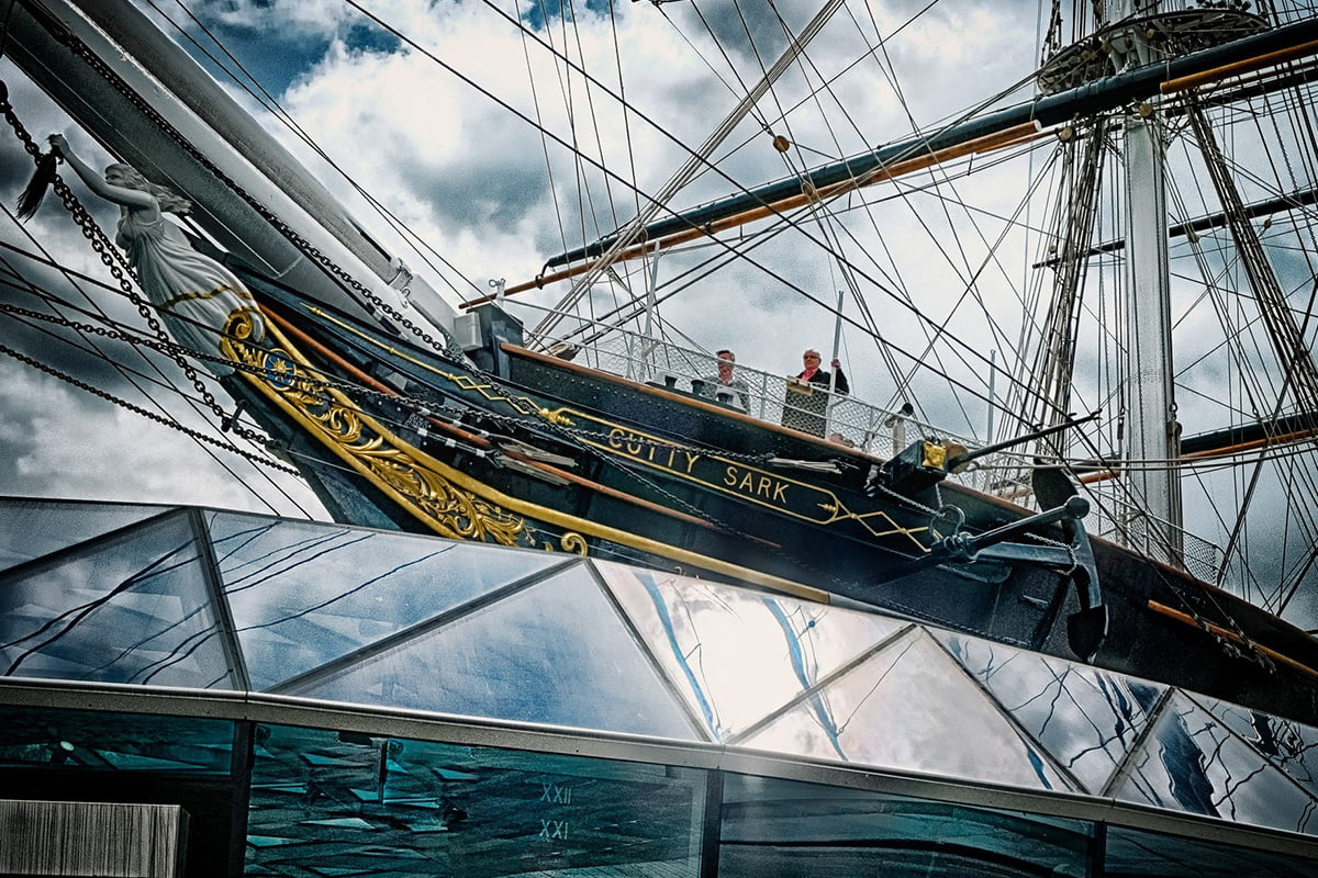 De Cutty Sark in Londen