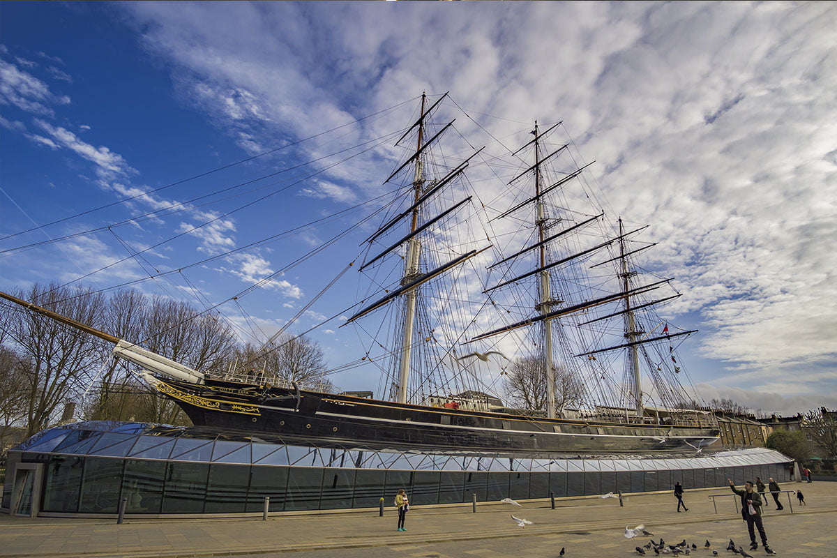 De Cutty Sark in Londen