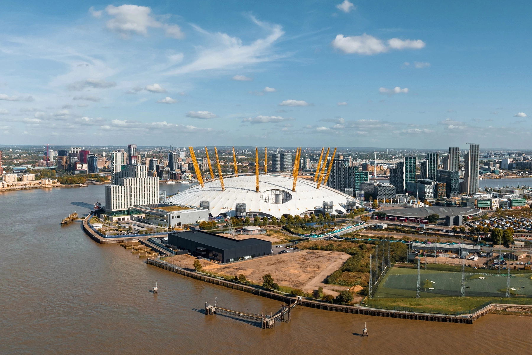 Beklim de O2 Arena in Londen