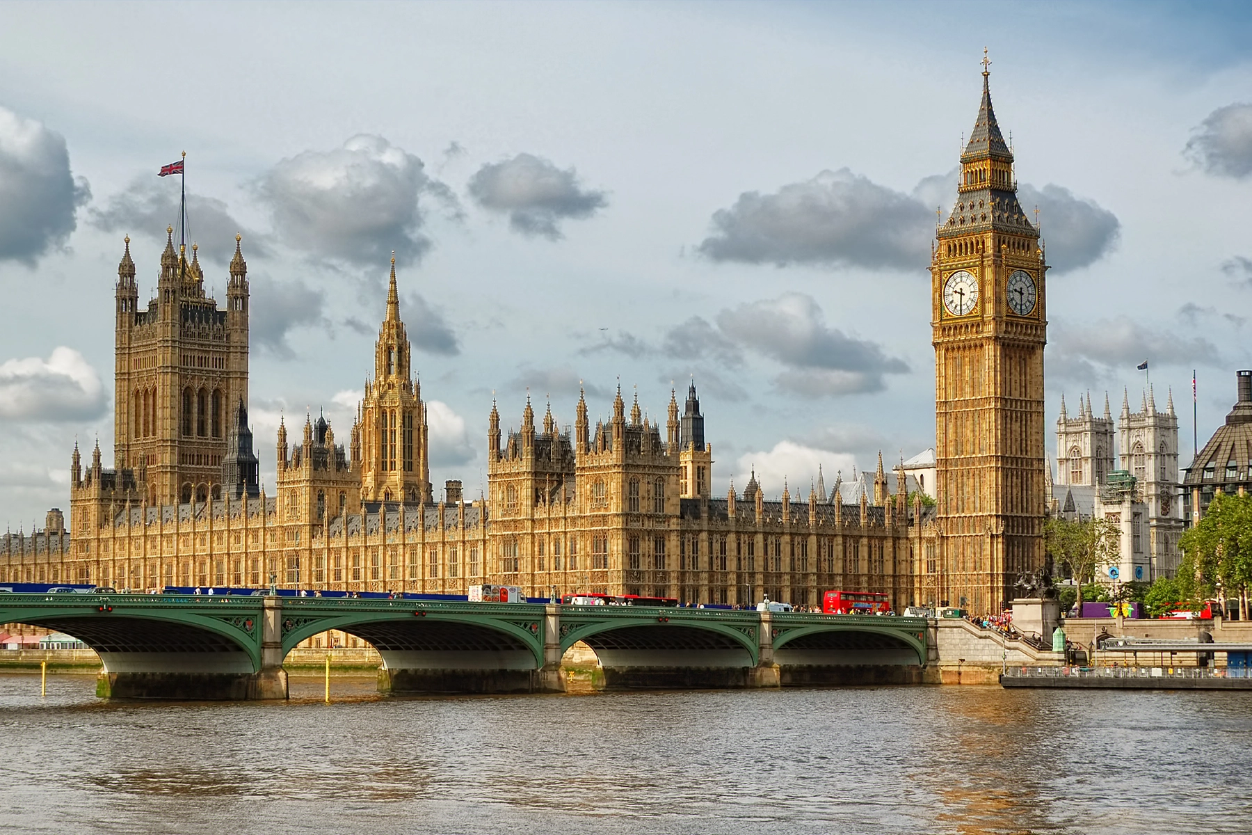 De Big Ben en Elizabeth Tower in Londen