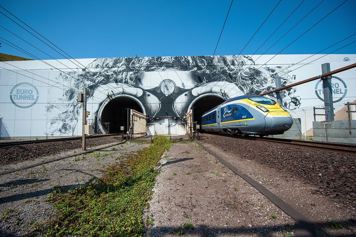 Met de Eurotunnel naar Engeland