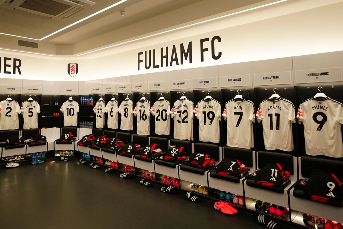 Rondleiding door het Fulham stadion in Londen