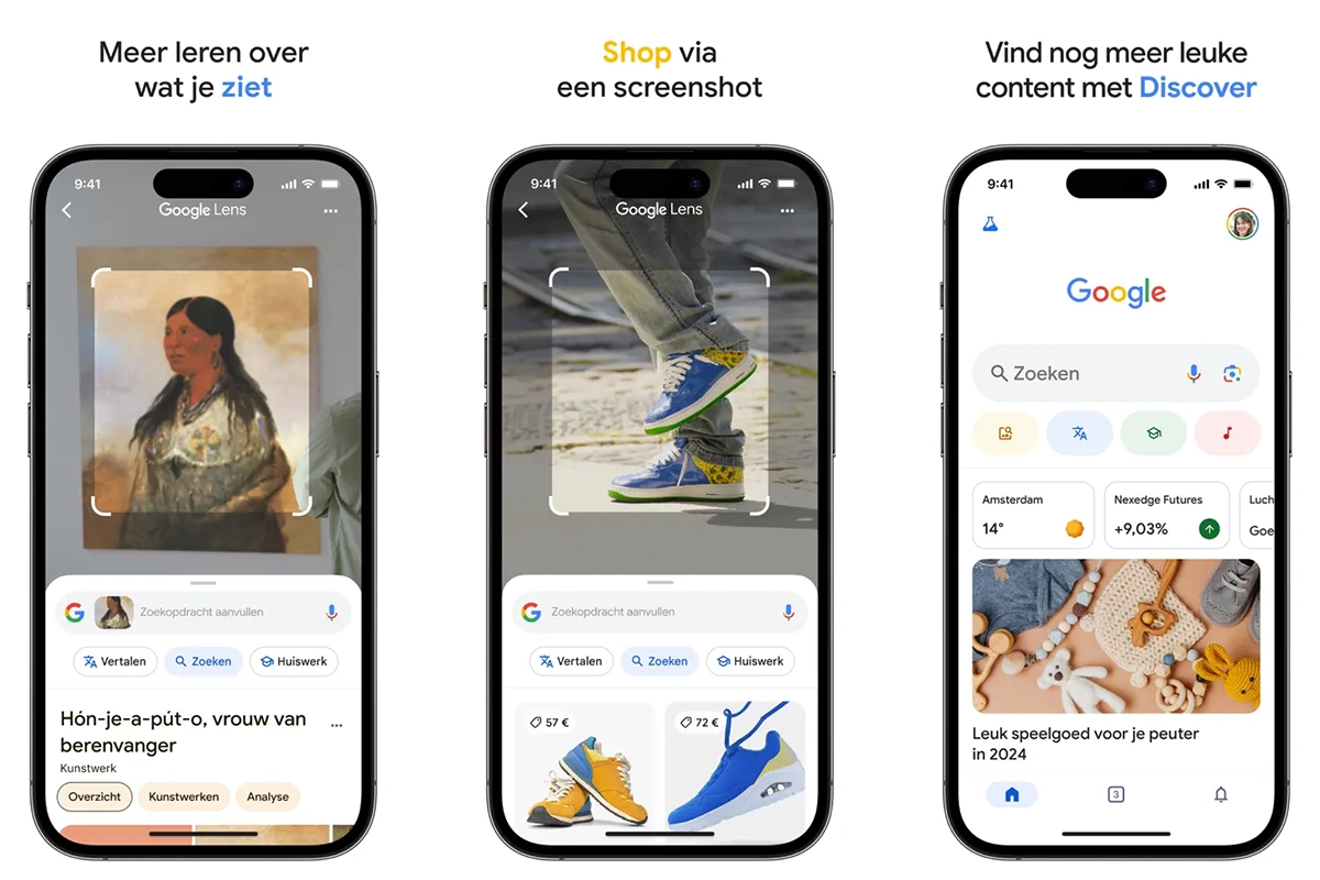 De Google Lens app
