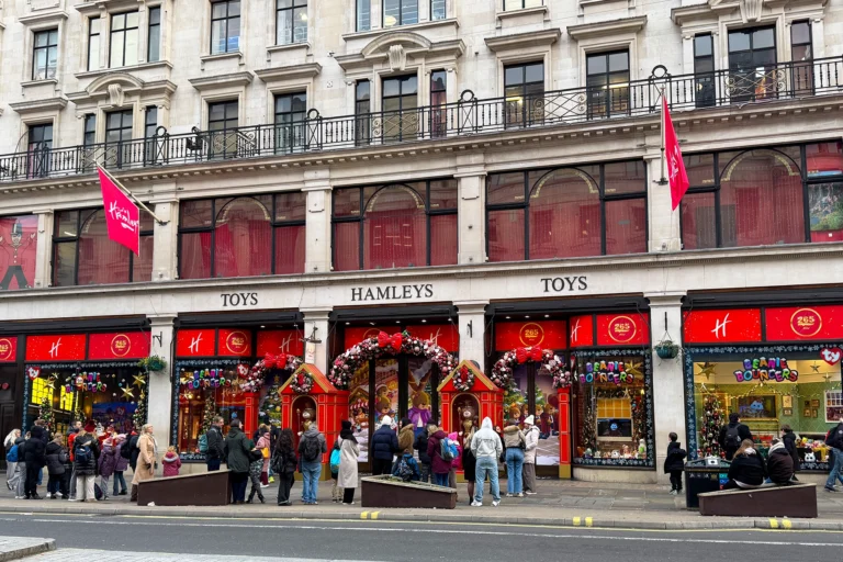 Hamley's op Oxford Street in Londen