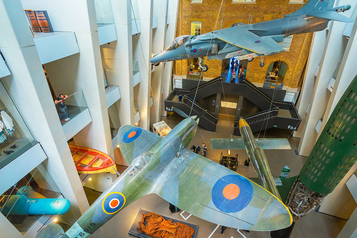 Het Imperial War Museum in Londen bezoeken