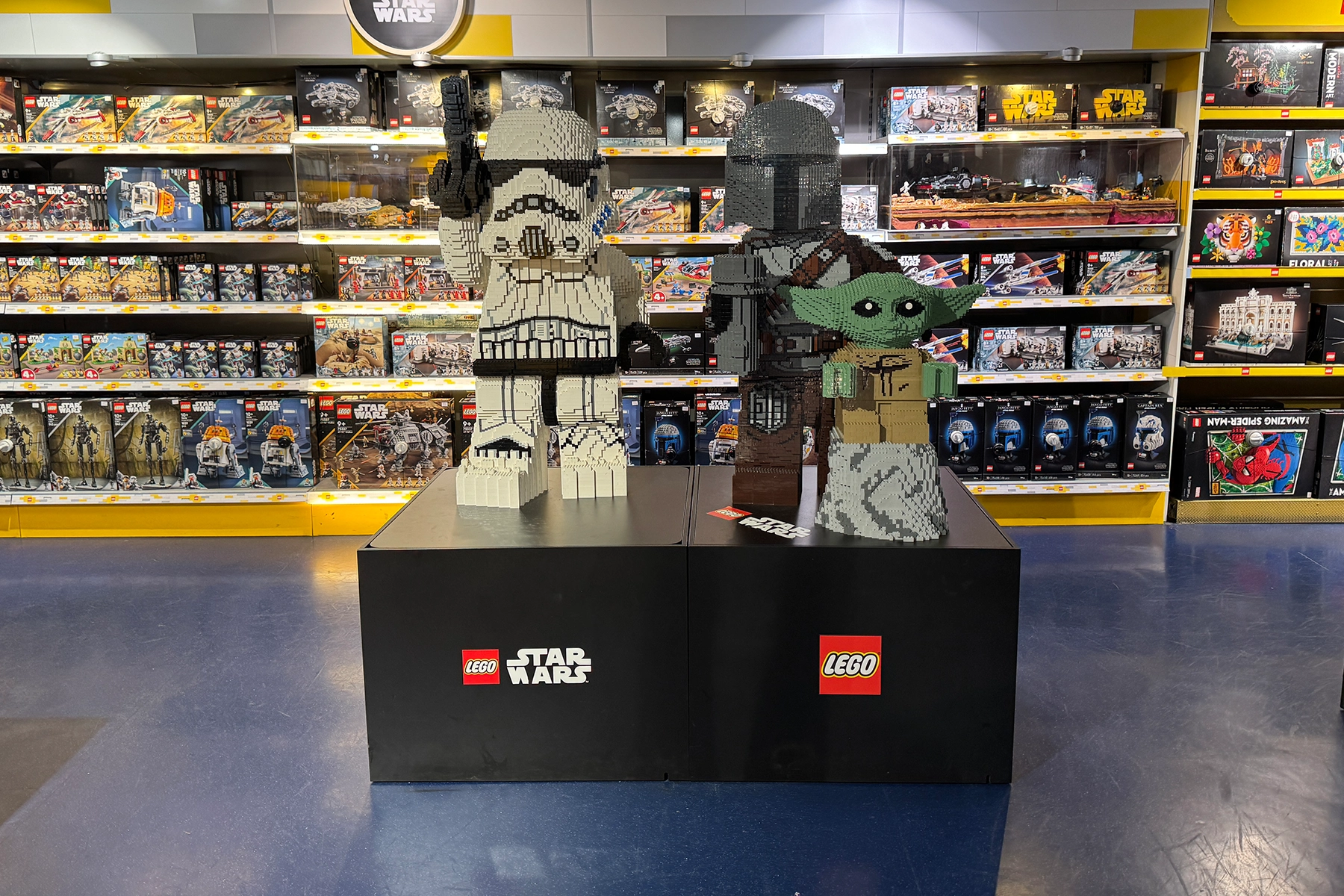 Star Wars in de Hamleys speelgoedwinkel in Londen