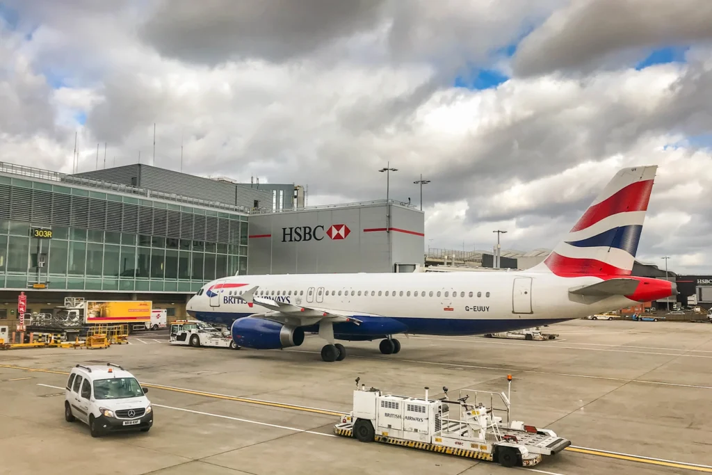 London Heathrow Airport in Londen