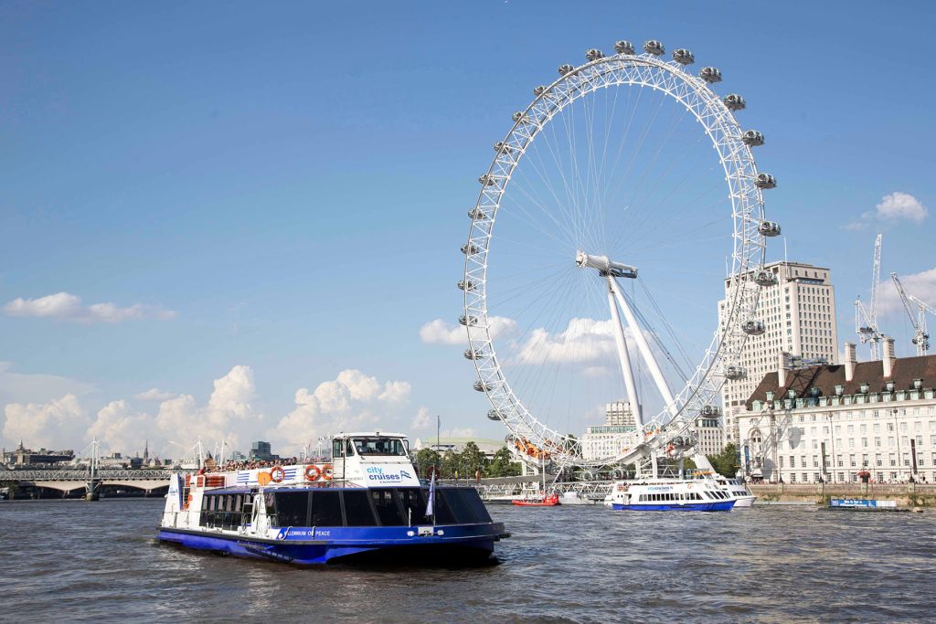 Cruise over de Theems in Londen