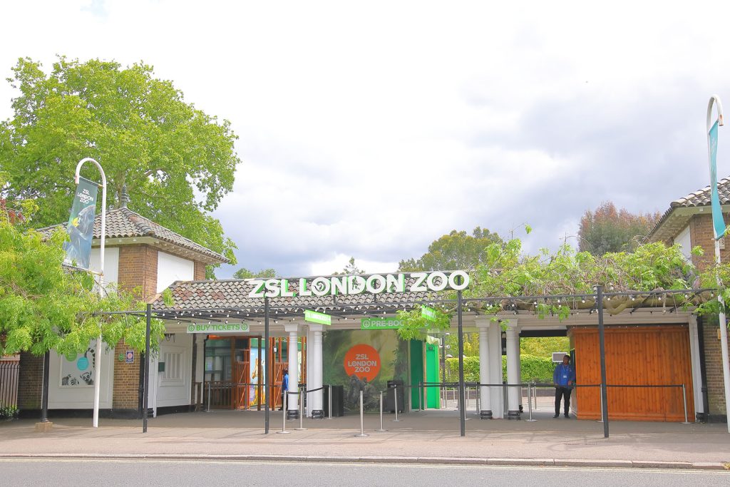 De London Zoo dierentuin in Londen