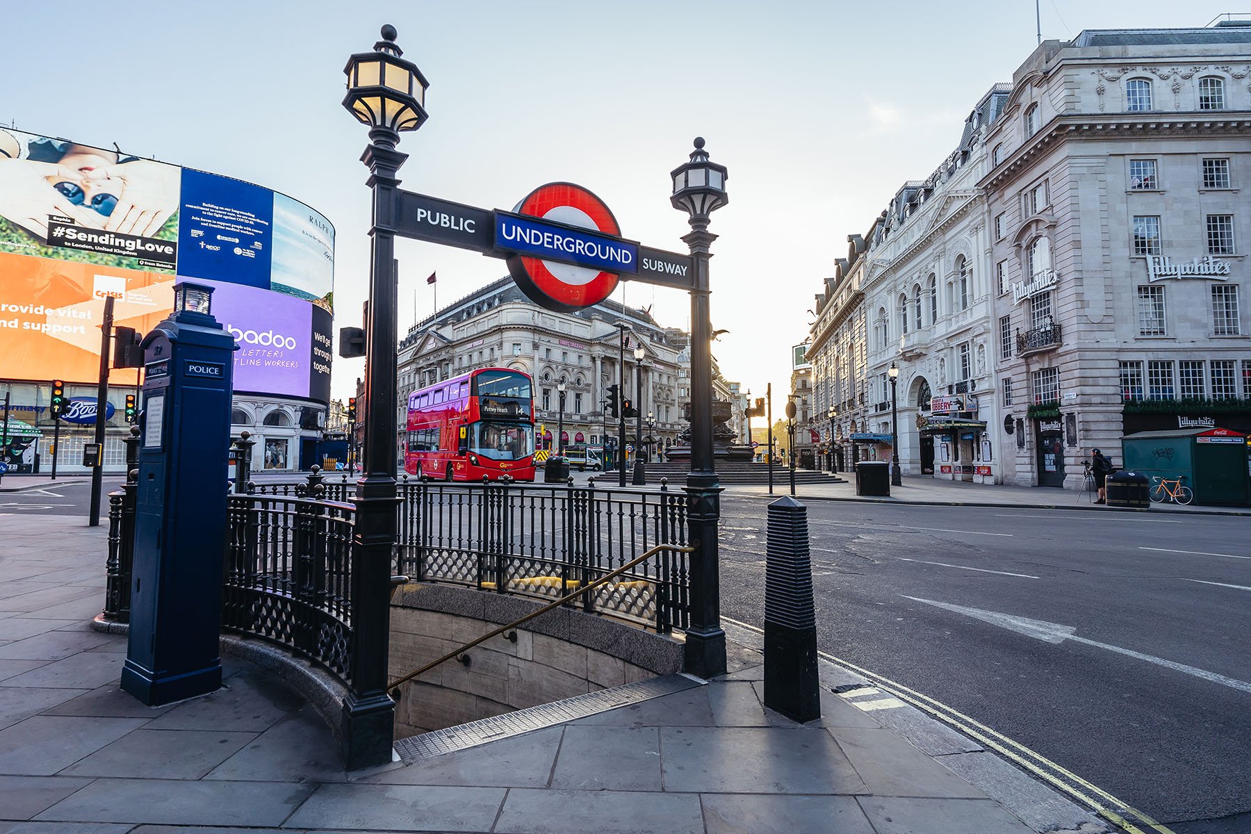 Metrostations in Londen