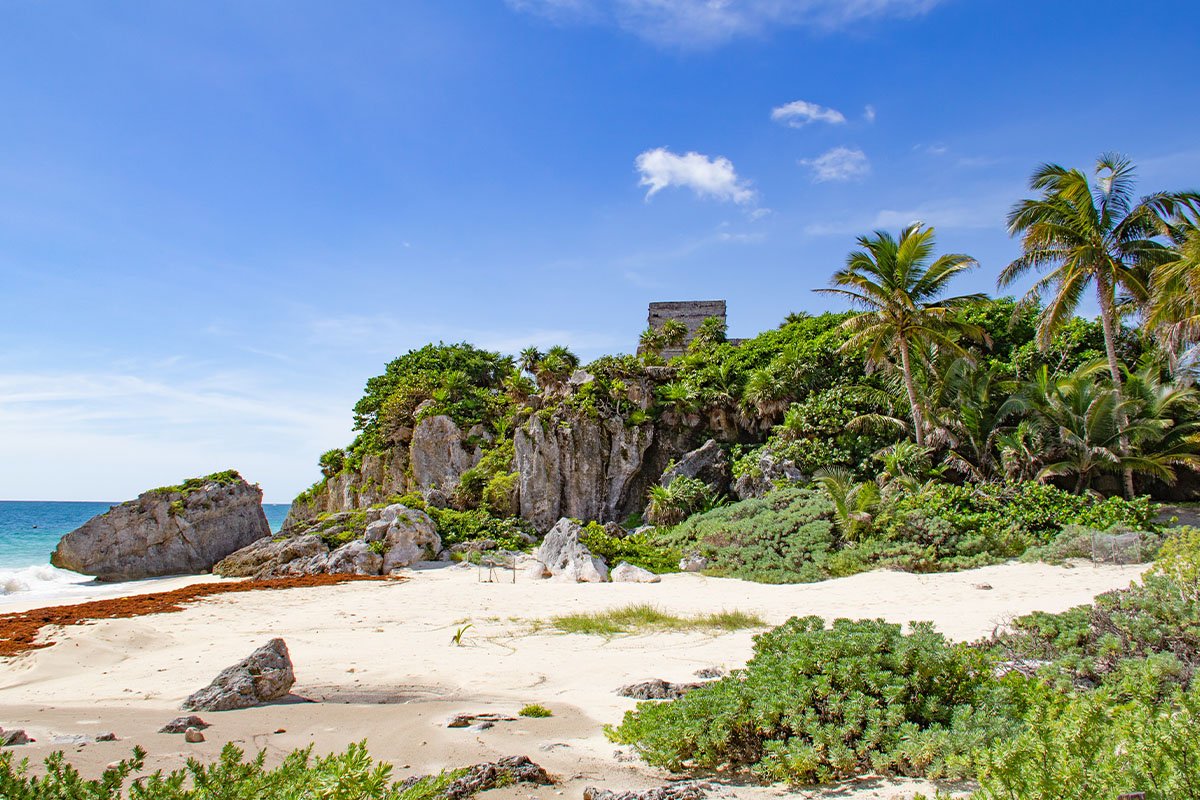 Strand in Mexico