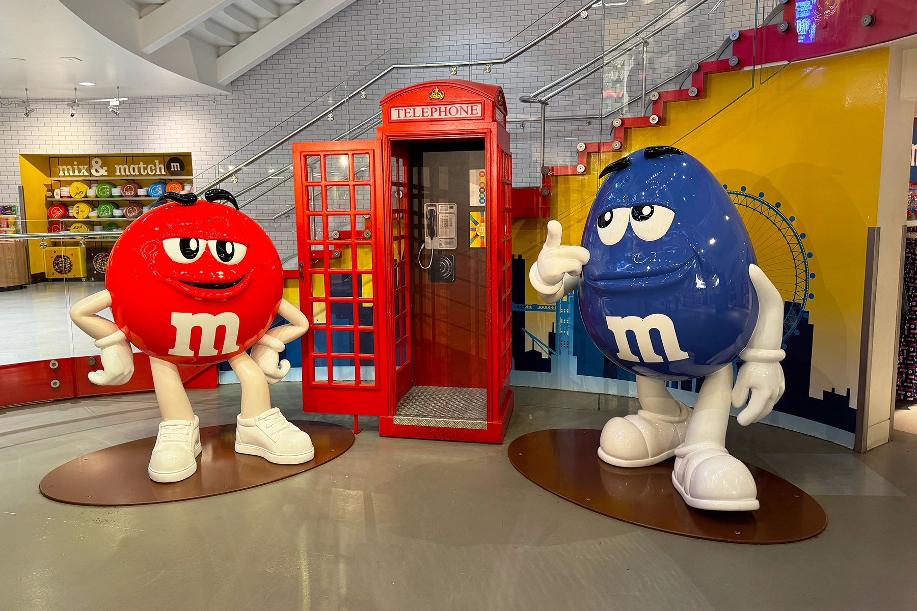 De M&M Store in Londen