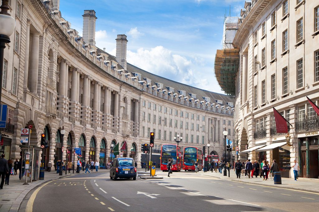 Regent Street in Londen