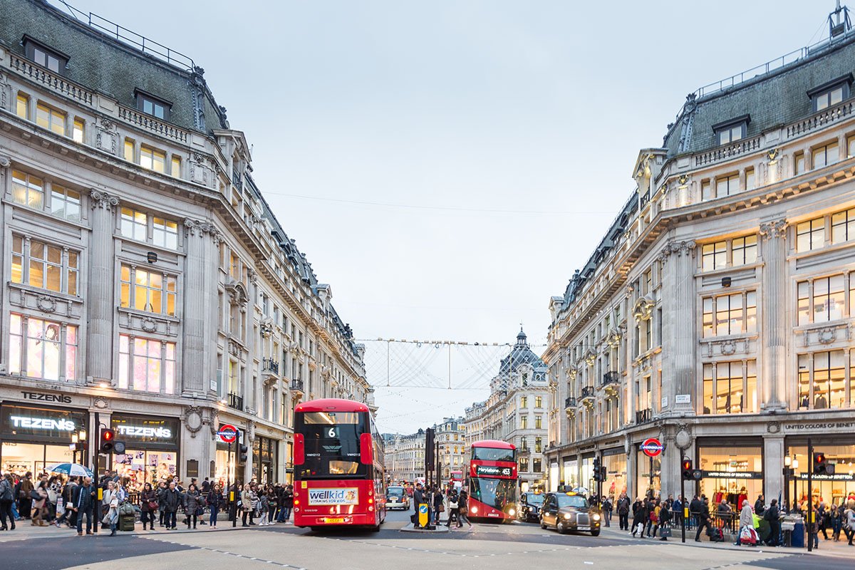 Oxford Street in Londen
