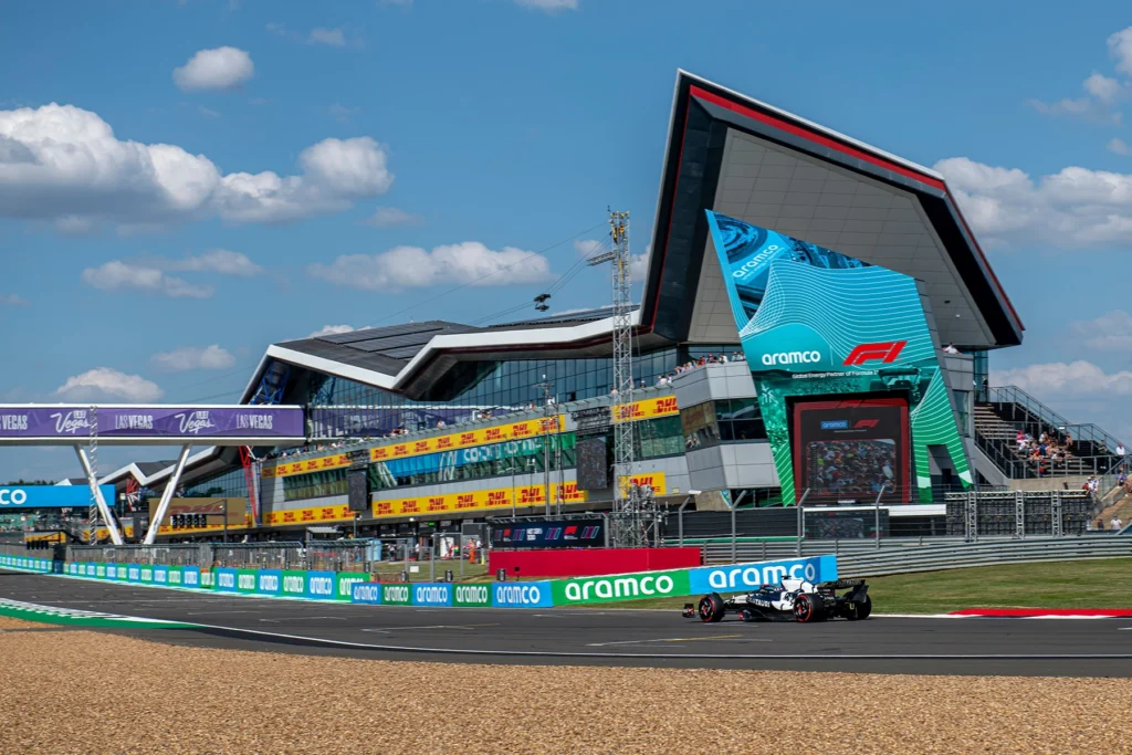 Het Silverstone circuit