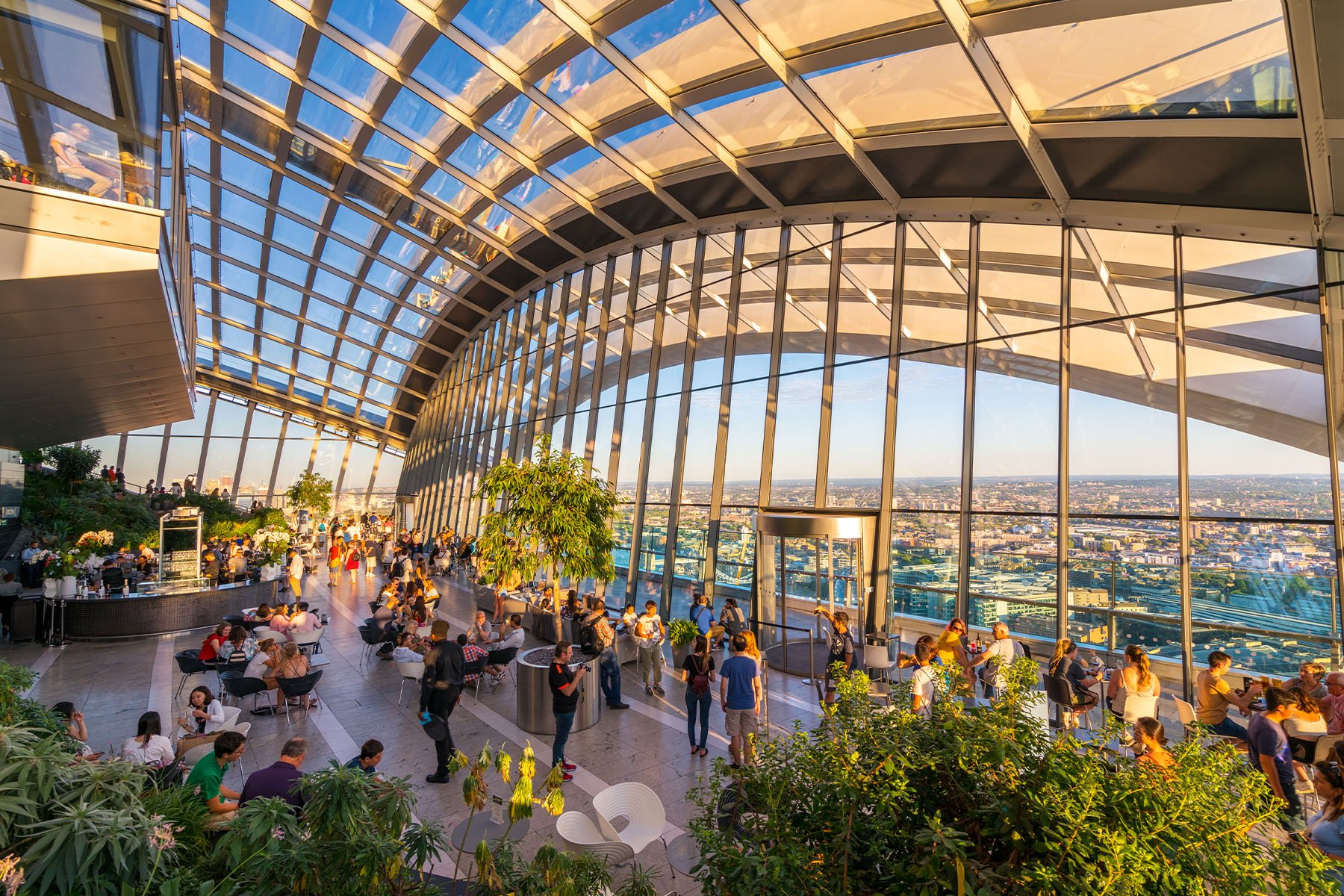 Gratis in Londen: De Sky Garden in Londen