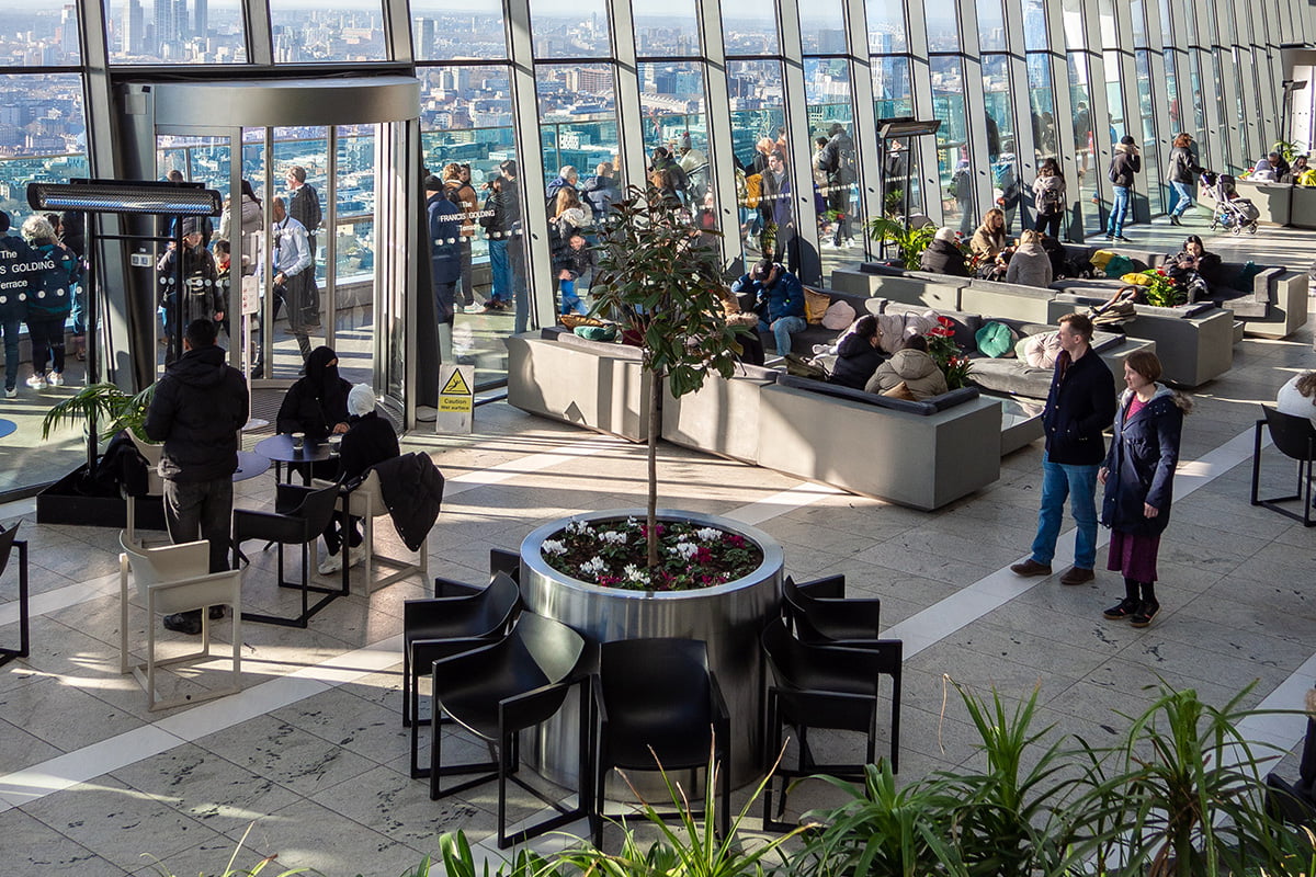 De Sky Garden in Londen