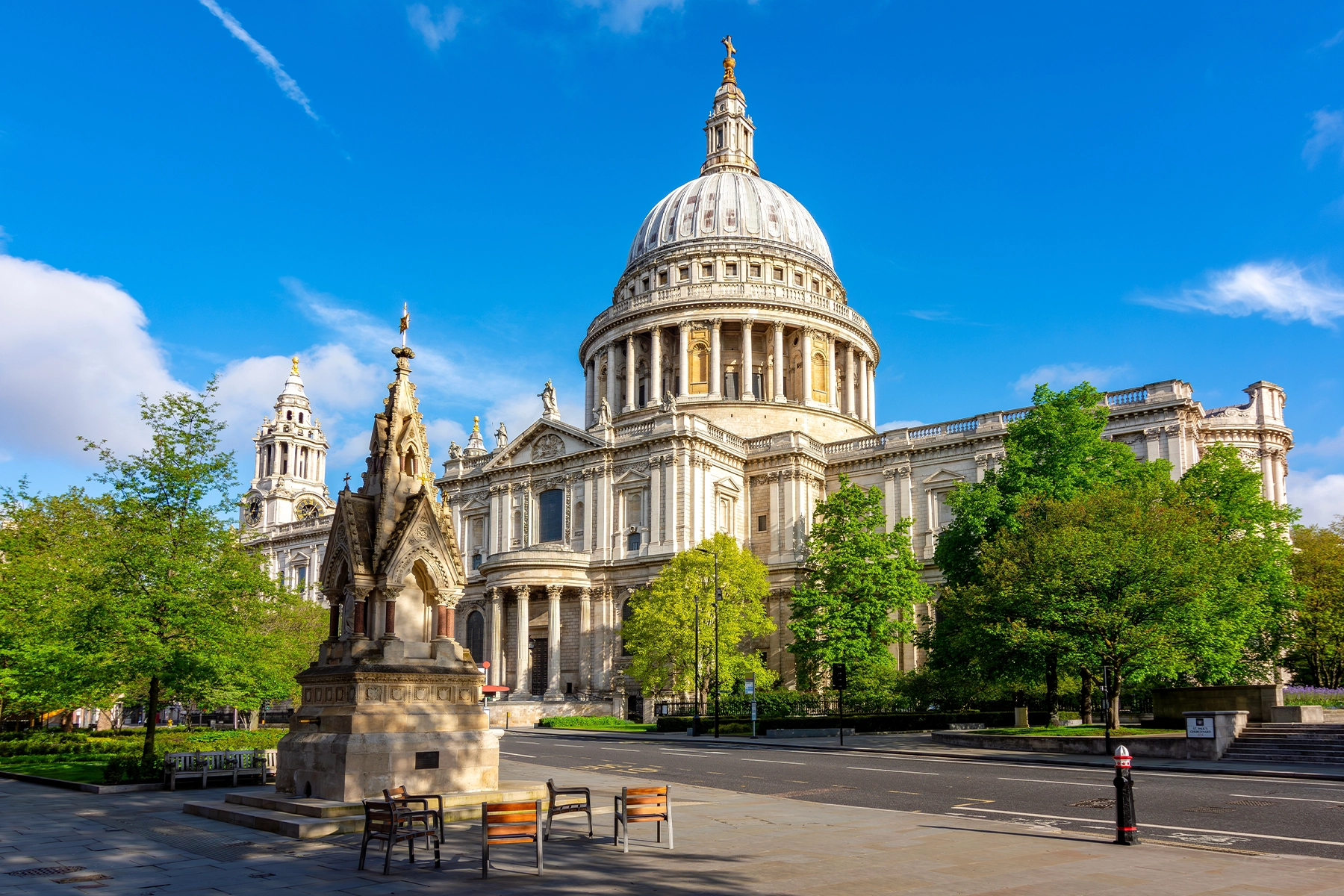 De St. Paul's Cathedral in Londen