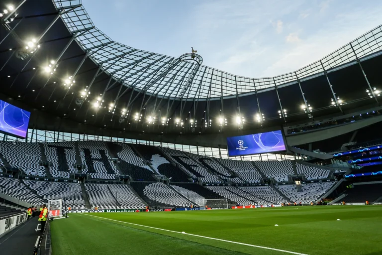 Het Tottenham Hotspur stadium in Londen