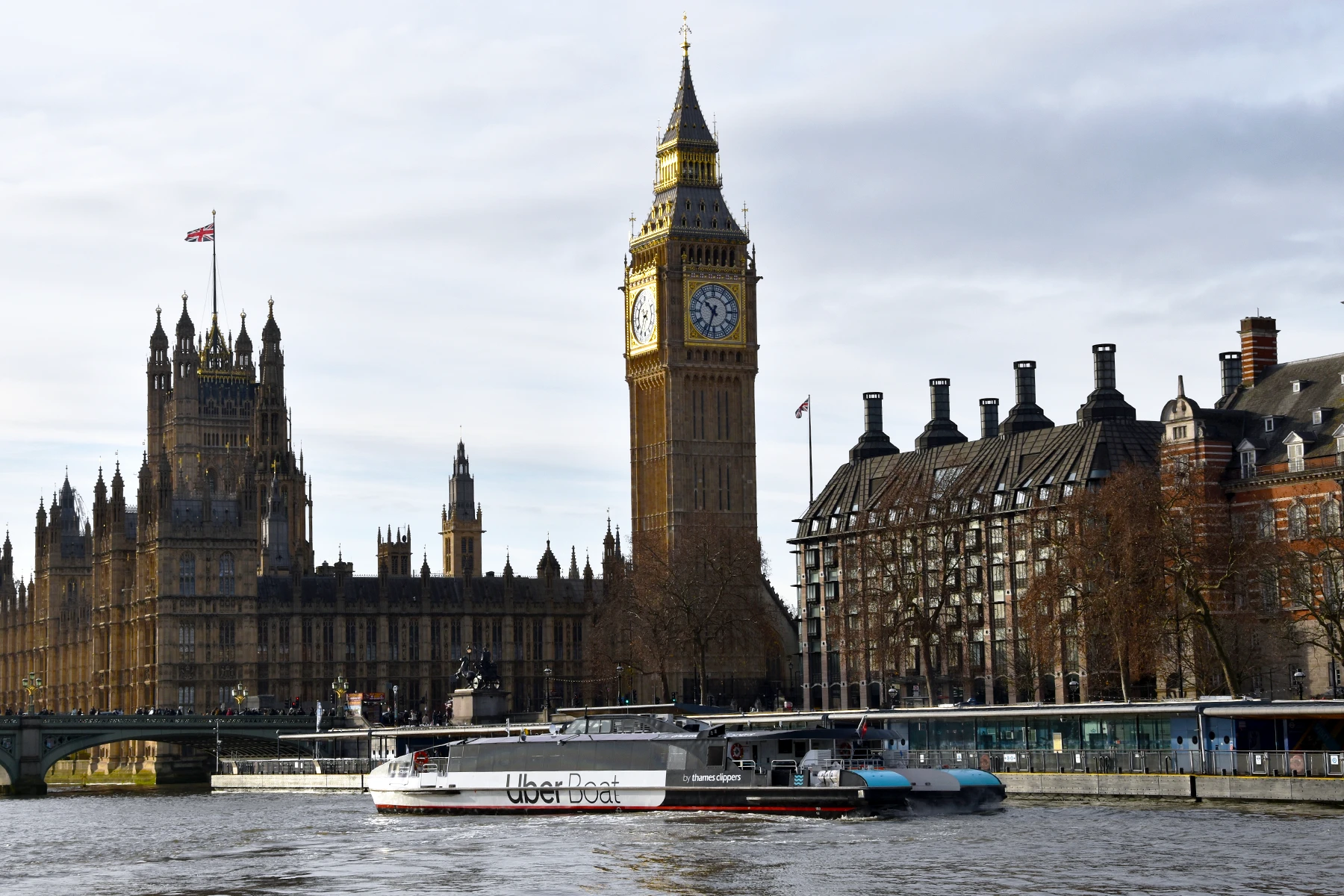 De Uber Boat in Londen