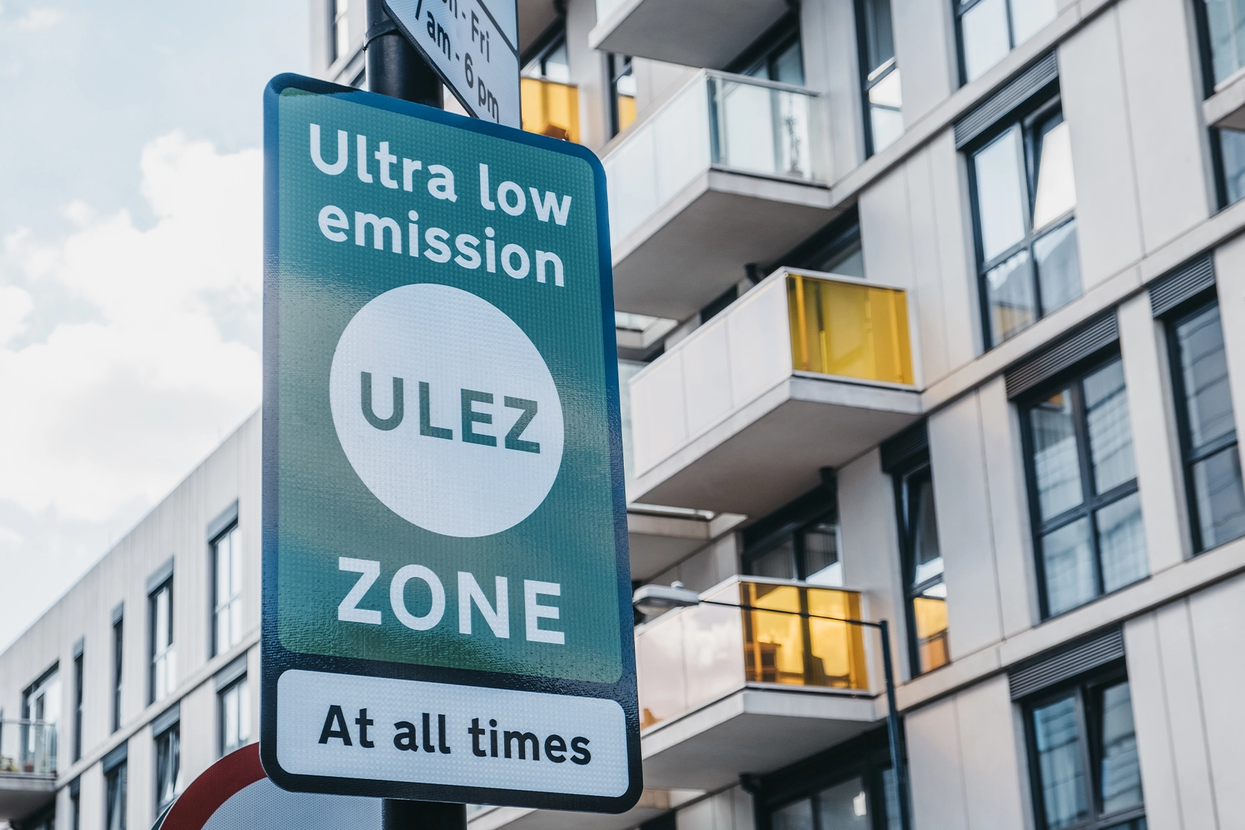 De ULEZ zone / milieuzone in Londen -