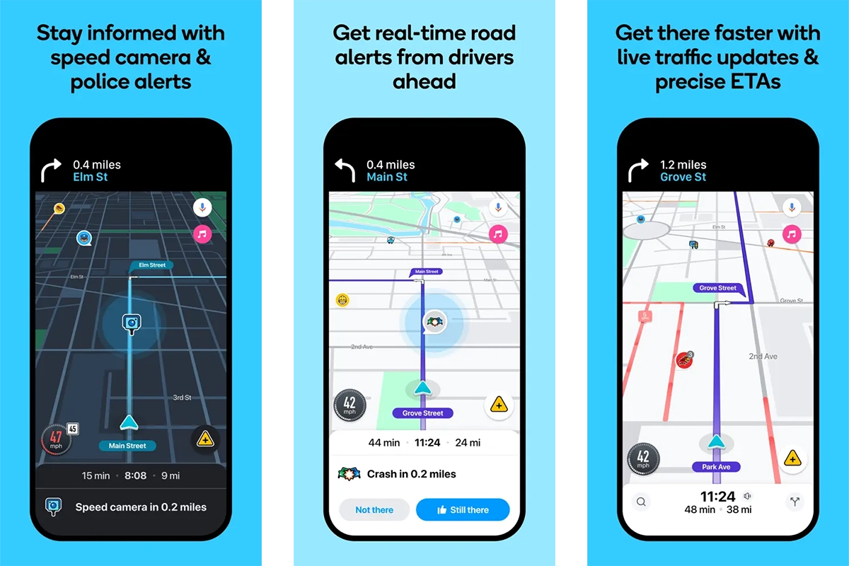 De Waze app voor Londen