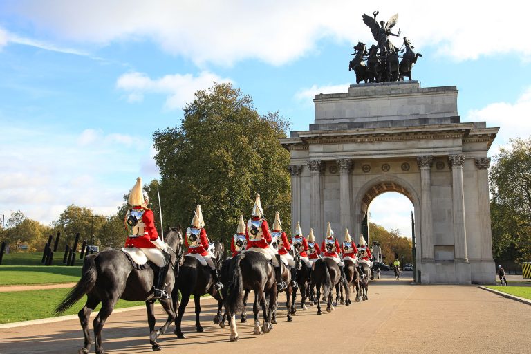 Wisseling van de wacht in Londen