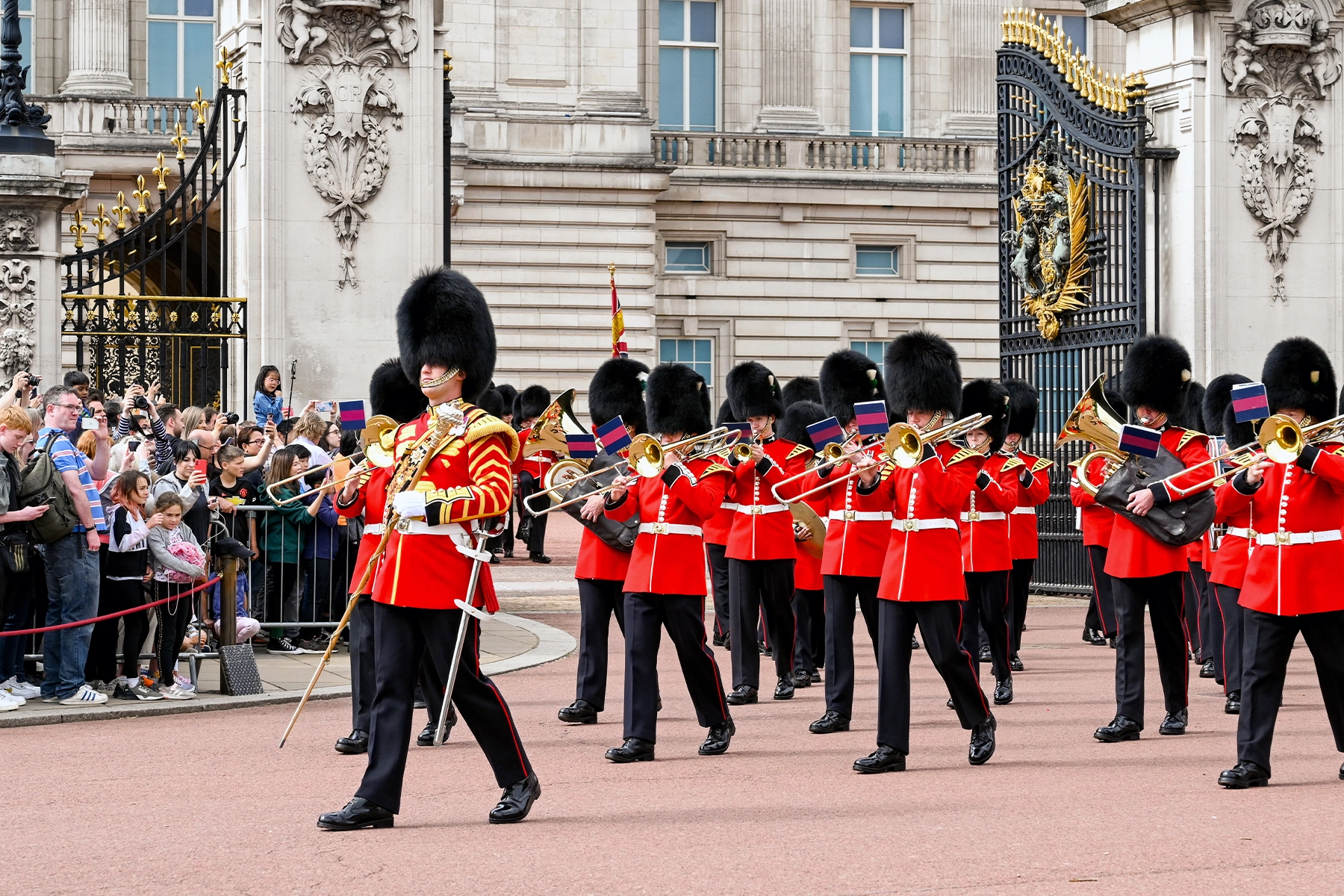 Bezoek de wisseling van de wacht in Londen